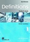 DEFINITIONS 1 STS PACK CAST N/E
