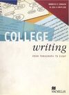 COLLEGE WRITING STS