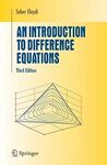 AN INTRODUCTION TO DIFFERENCE EQUATIONS