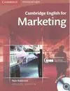 Cambridge English For Marketing Student's Book With Audio Cd