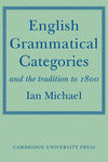 ENGLISH GRAMMATICAL CATEGORIES