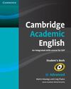 CAMBRIDGE ACADEMIC ENGLISH ADVANCED. (C1). ST'S BOOK