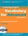 Cambridge English Vocabulary For Advanced (Cae) With Answers & Audio Cd