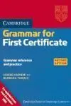 Grammar For First Certificate