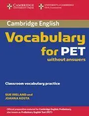 Cambridge Vocabulary For Pet W/O Answers