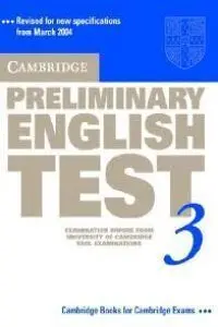 Cambridge Preliminary English Test 3