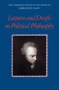 Lectures And Drafts On Political Philosophy