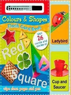 Flash Card Book: Colours & Shapes