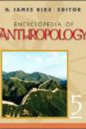 Encyclopedia Of Anthropology / Vols 1 2 3 4 y 5