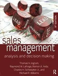 Sales Management Analysis And Decision Making