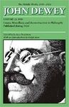 JOHN DEWEY. THE MIDDLE WORKS, 1899-1924. VOL. 12