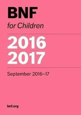 Bnf For Children (Bnfc) 2016-2017