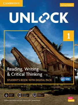 Unlock Level 1 Reading, Writing And Critical Thinking Student`s Book With Digita