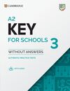 A2 KEY FOR SCHOOLS 3 STUDENT`S BOOK WITHOUT ANSWERS WITH DIGITAL PACK