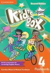 KID'S BOX AMERICAN ENGLISH - LEVEL 4 - FLASHCARDS (PACK OF 103) (2ND ED.)