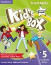 KID'S BOX AMERICAN ENGLISH - LEVEL 5 - STUDENT'S BOOK (2ND ED.)