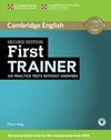 FIRST CERT TRAINER 2ED BK W/O KEY/DOWNLOAD AUDIO