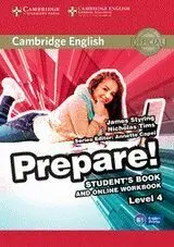 Prepare! 4 Student's Book And Online Workbook