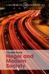 HEGEL AND MODERN SOCIETY