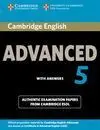 Cambridge English Advanced Practice Test 5. Stb With Answers