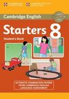 CAMBRIDGE ENGLISH STARTERS 8 - STUDENT´S BOOK