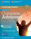 COMPLETE ADVANCED STUDENT'S BOOK WITHOUT ANSWERS WITH CD-ROM 2ND EDITION