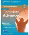 COMPLETE ADVANCED WORKBOOK WITHOUT ANSWERS WITH AUDIO CD (2ND EDITION)