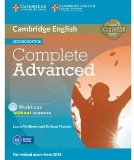 Complete Advanced Workbook Without Answers With Audio Cd (2Nd Edition)