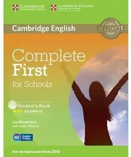 Complete First For Schools Student's Book With Answers With Cd-Rom