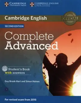 Complete Advanced (2Nd Ed. ) Student's Book With Answers With Cd-Rom