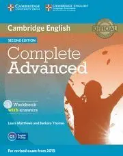 Complete Advanced Workbook With Answers With Audio Cd 2Nd Edition