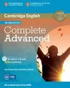 Complete Advanced (2Nd Ed. ) Student's Book Self-Study Pack (With Answers, Cd-Rom)