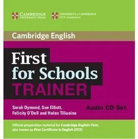 First For Schools Trainer Audio Cds (3)