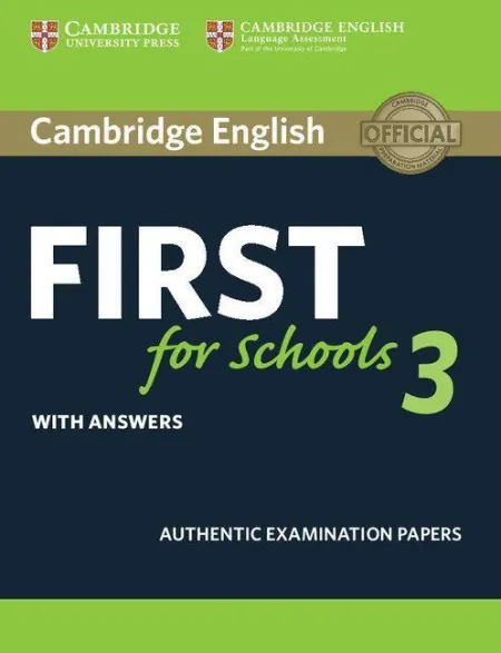 First For Schools 3 Student's Book With Answers