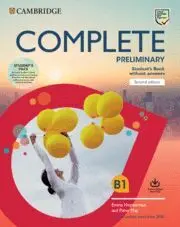 Complete Preliminary Student's Book Pack (Sb Wo Answers W Online Practice And Wb Wo Answers W Audio Download)