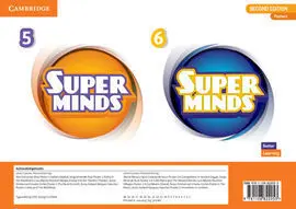 Super Minds Level 5 And 6 Poster Pack British English