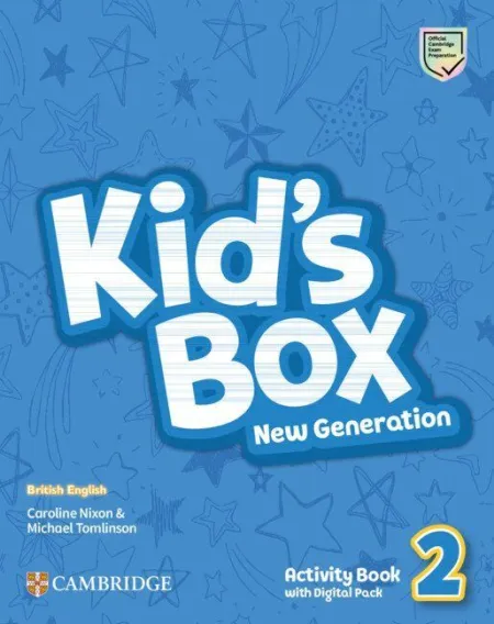 Kid's Box New Generation Level 2 Activity Book With Digital Pack British English