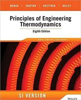 Principles Of Engineering Thermodynamics 8º Edition. Si Version