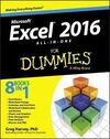 EXCEL 2016 ALL IN ONE FOR DUMMIES