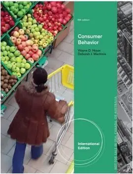 Consumer Behavior 6ª Ed. International Edition