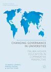 CHANGING GOVERNANCE IN UNIVERSITIES: ITALIAN HIGHER EDUCATION IN COMPARATIVE PERSPECTIVE