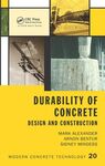 DURABILITY OF CONCRETE: DESIGN AND CONSTRUCTION  **AGOSTP 2017***