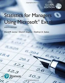 Statistics For Managers Using Microsoft Excel, Global Edition