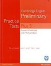 PRACTICE TESTS PLUS PRELIMINARY 3 -  PEARSON