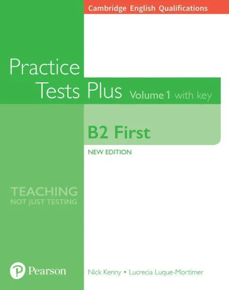 Cambridge English Qualifications: B2 First Volume 1 Practice Tests Pluswith Key