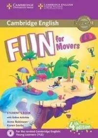 Fun For Movers 4 Edit Std With Online Activities And Cd Audio