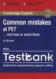 Common Mistakes Pet Pb/Testbank