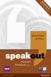 SPEAKOUT ADVANCED. WKBK WITH KEY & AUDIO CD PACK (