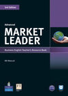 MARKET LEADER ADVANCED - TEACHER'S RESOURCE BOOKTEST MASTER CD