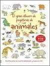 Gran Álbum de Pegatinas de Animales